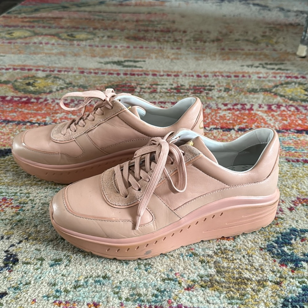 Stuart Weitzman Jaqi sneakers - pink (Poudre) - size 7.5